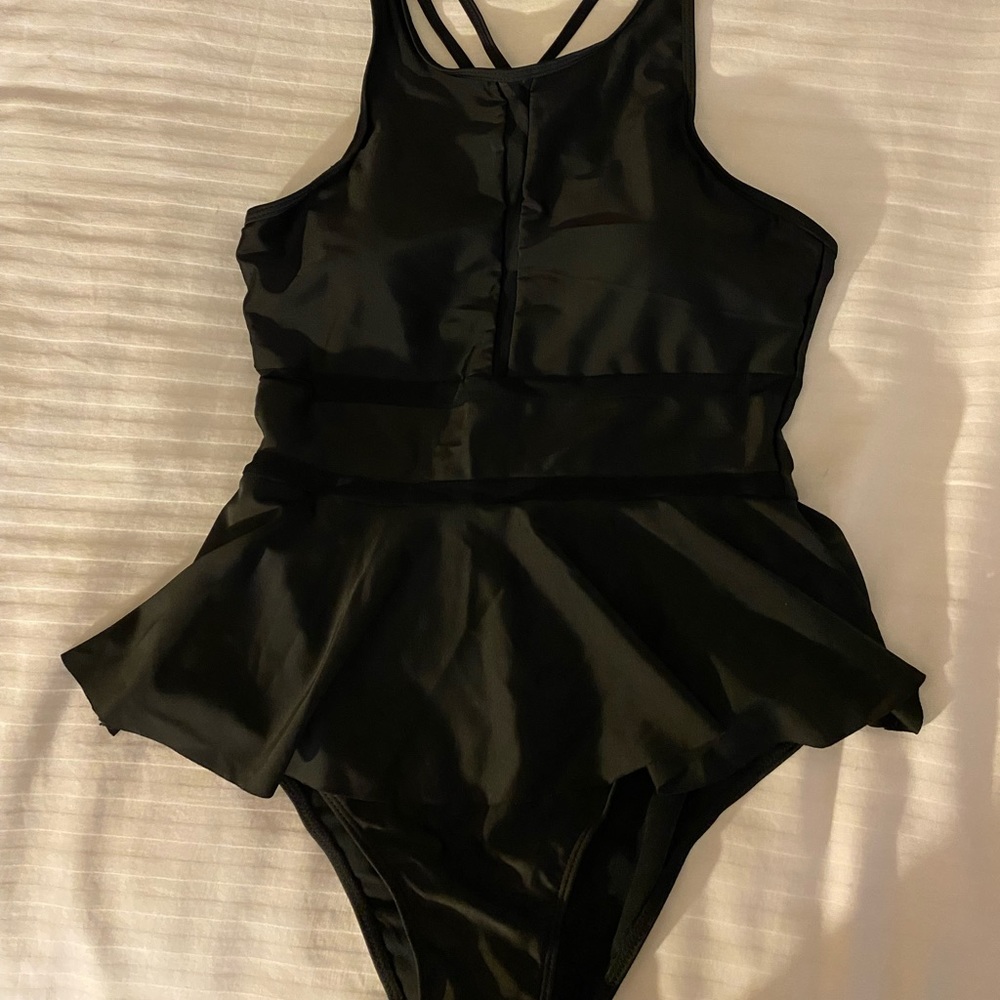 Black bathing suit